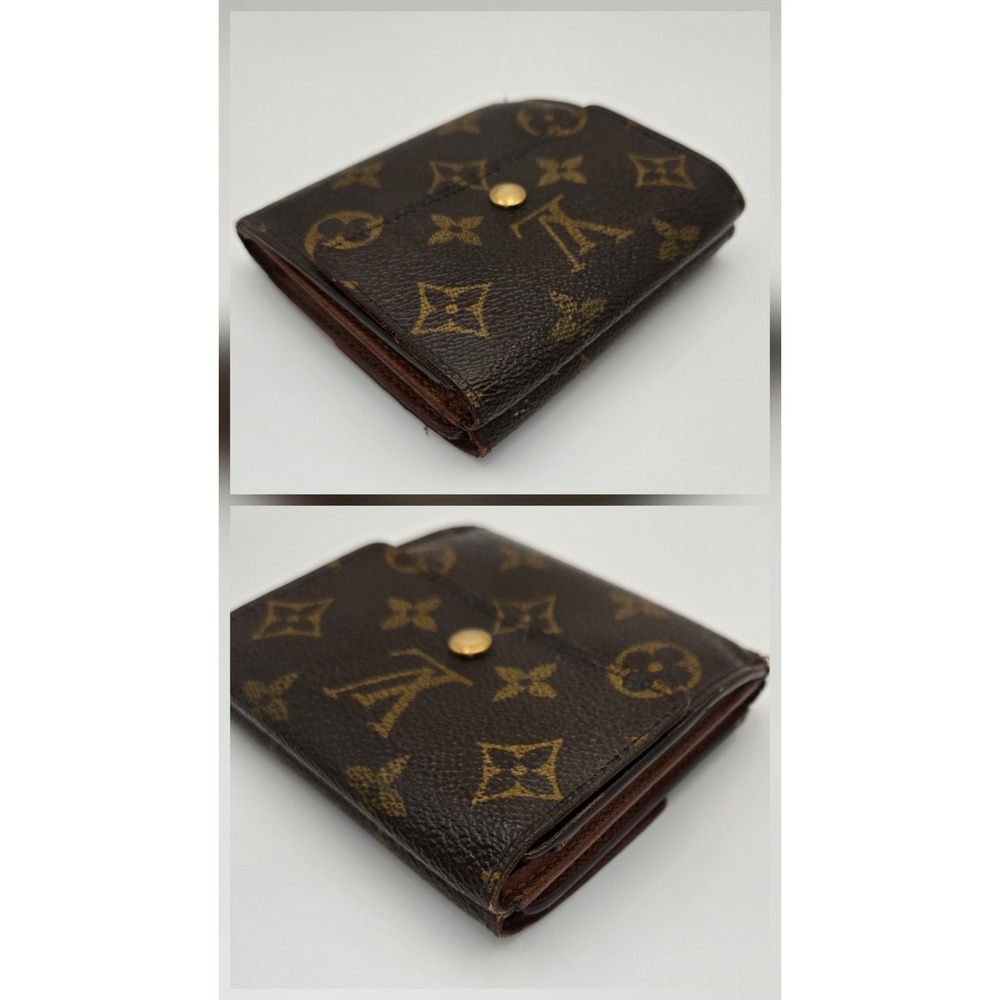 Louis Vuitton Monogram Canvas Elise Trifold Wallet Brown - Picture 5 of 12